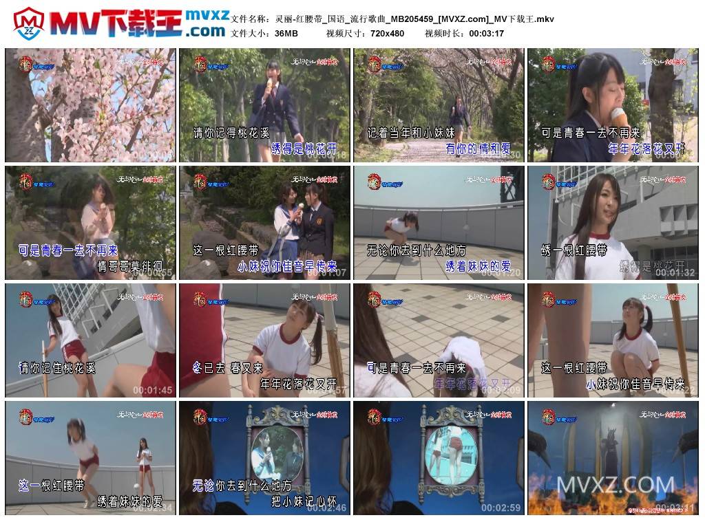 灵丽-红腰带_国语_流行歌曲_MB205459